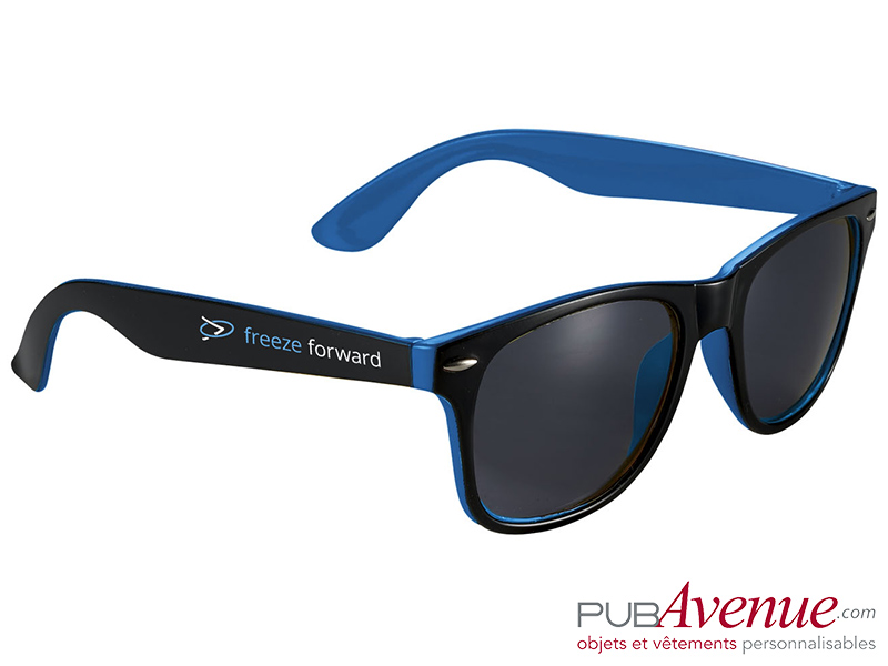 Lunettes de soleil personnalisées bicolores Lunettes de soleil personnalisées bicolores